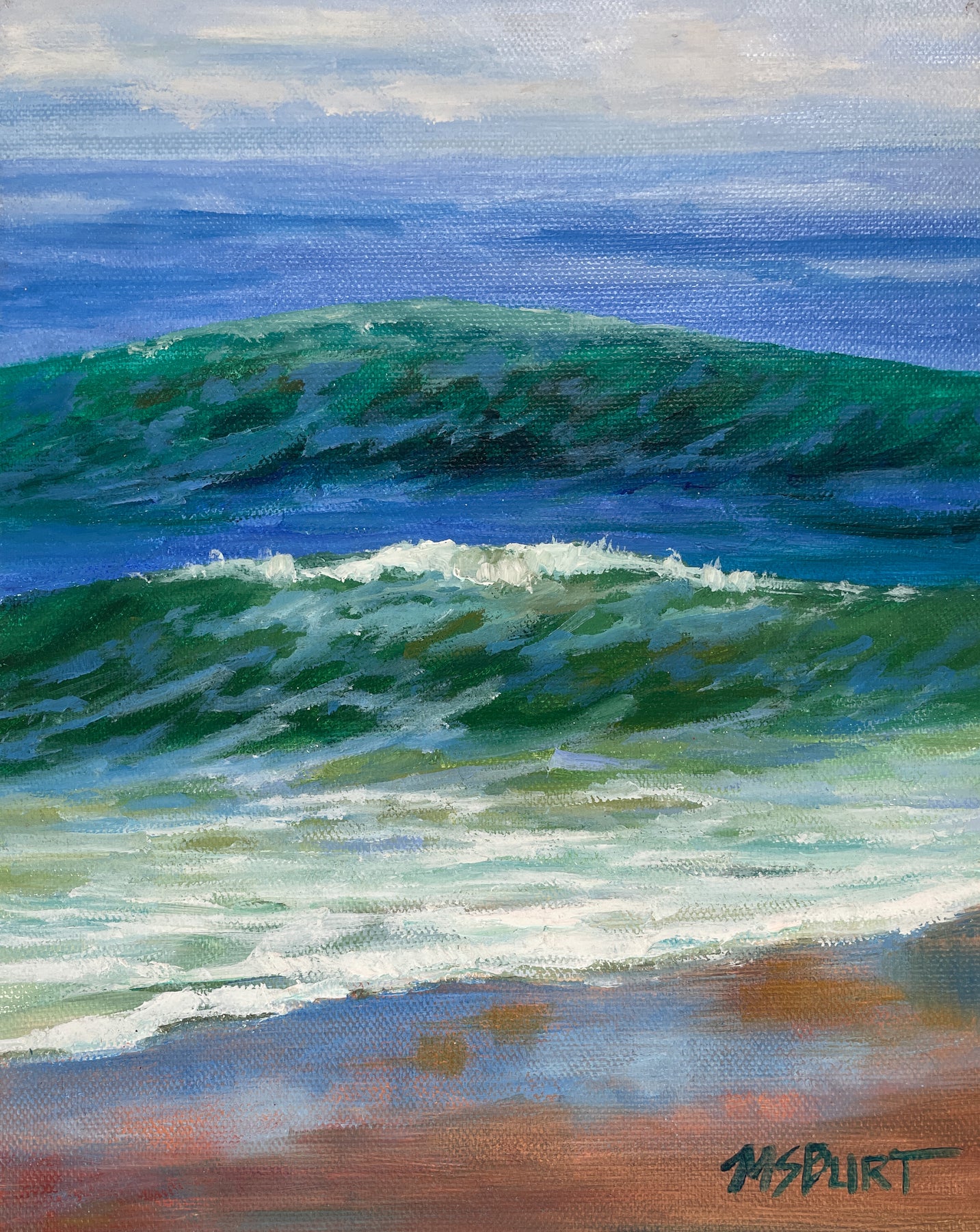 Wave Series – Michelle's Art Studio