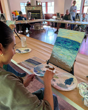 Seascape Palette Knife Painting Class