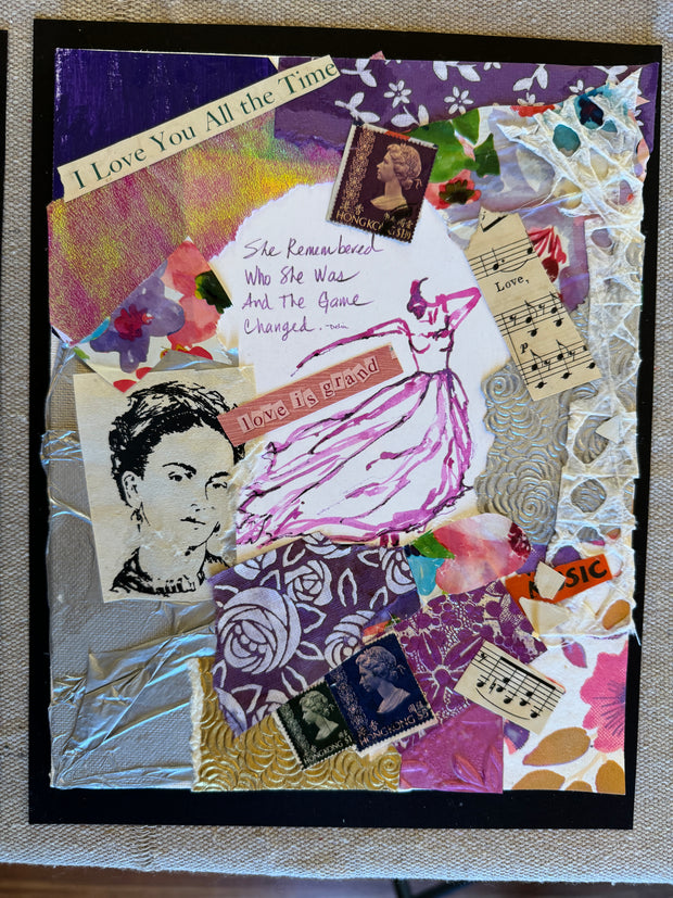 Mixed Media Collage Class