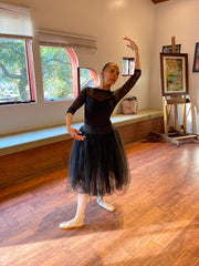 Ballerina Drawing and Painting Exploration with Live Model Class