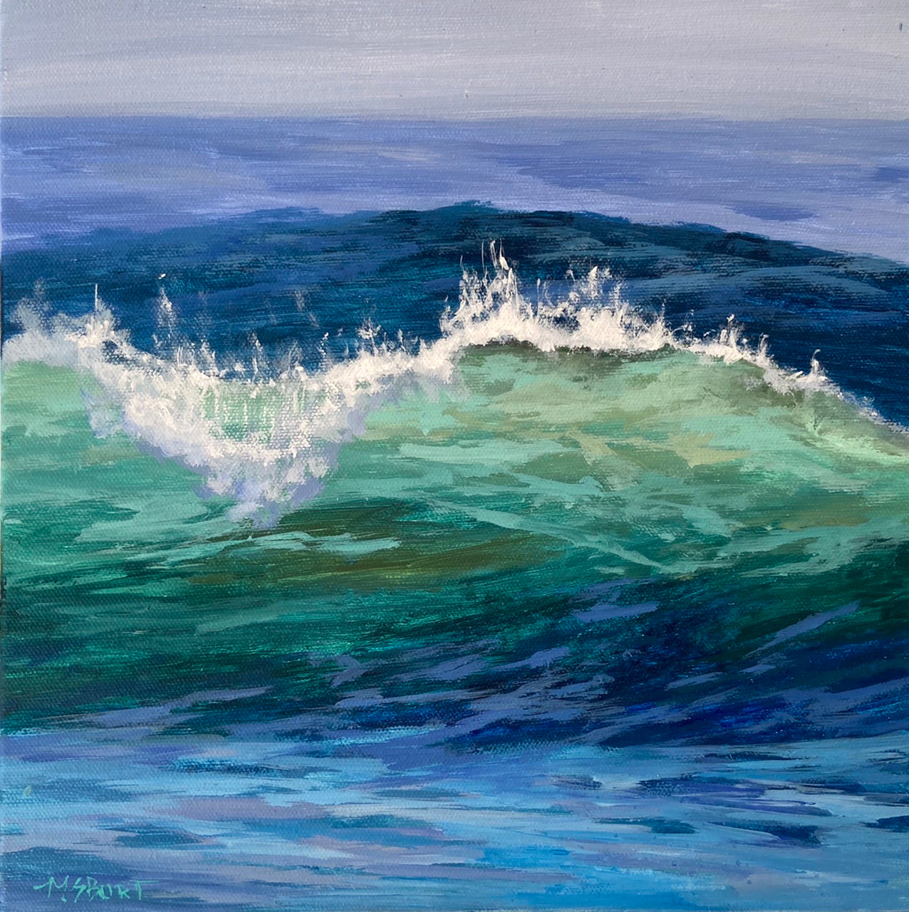 Wave Series – Michelle's Art Studio