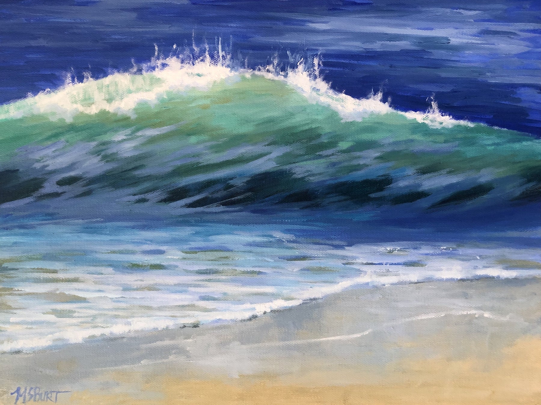 Wave Series – Michelle's Art Studio